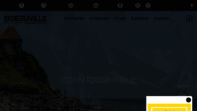 What Indeauville.fr website looks like in 2024 