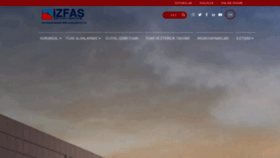 What Izfas.com.tr website looks like in 2024 