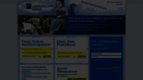 What Ihk-lehrstellenboerse.de website looks like in 2024 