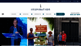 What Inspirationcruises.com website looks like in 2024 