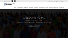 What Iac-irtac.org website looks like in 2024 