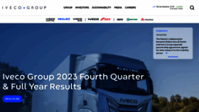 What Ivecogroup.com website looks like in 2024 