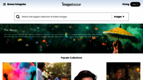 What Imagesbazaar.com website looks like in 2024 