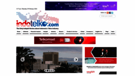 What Indotelko.com website looked like in 2024 (1 year ago)