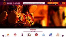 What Indianculture.gov.in website looks like in 2024 
