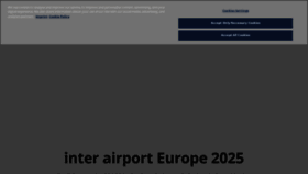 What Interairporteurope.com website looks like in 2024 