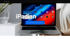 What Ipadian.net website looks like in 2024 