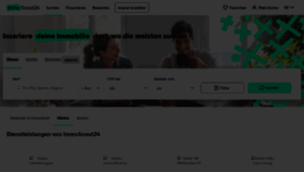What Immoscout24.ch website looks like in 2024 