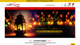What Indianweddingsaree.com website looks like in 2024 