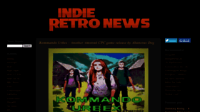 What Indieretronews.com website looks like in 2024 
