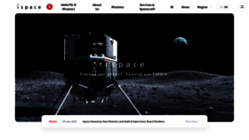 What Ispace-inc.com website looks like in 2024 