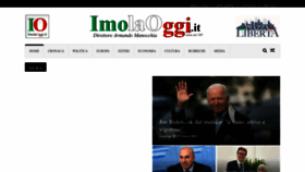 What Imolaoggi.it website looks like in 2024 
