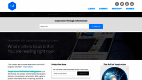 What Iuemag.com website looks like in 2024 