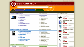 What I-comparateur.com website looks like in 2024 