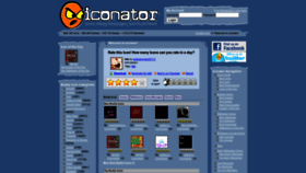 What Iconator.com website looks like in 2024 