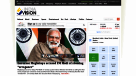 What Indiavision.com website looks like in 2024 