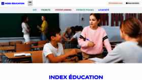 What Index-education.com website looks like in 2024 
