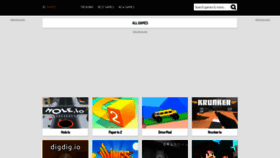 What Iogames.onl website looked like in 2024 (1 year ago)