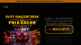 What Indokubet88.com website looks like in 2024 
