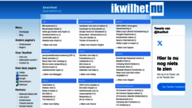 What Ikwilhet.nu website looks like in 2024 