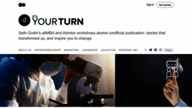 What Itsyourturnblog.com website looks like in 2024 