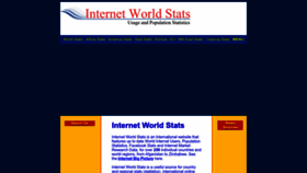 What Internetworldstats.com website looks like in 2024 