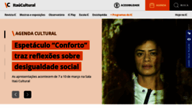 What Itaucultural.org.br website looks like in 2024 
