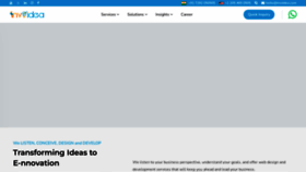 What Invoidea.com website looks like in 2024 