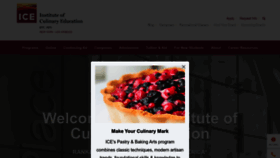 What Iceculinary.com website looks like in 2024 