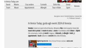 What Invenicetoday.com website looks like in 2024 