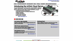 What Inclick.net website looks like in 2024 