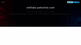 What Intifada-palestine.com website looks like in 2024 