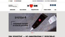 What Ilovesim.ru website looks like in 2024 