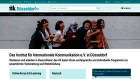 What Iik-duesseldorf.de website looks like in 2024 