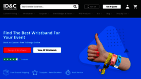 What Idcband.com website looks like in 2024 