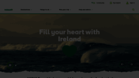 What Ireland.com website looks like in 2024 
