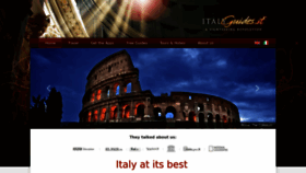 What Italyguides.it website looks like in 2024 