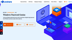 What Isunshare.com website looks like in 2024 