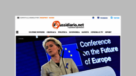 What Ilsussidiario.net website looks like in 2024 