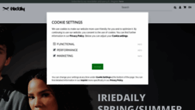 What Iriedaily.de website looks like in 2024 