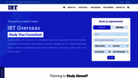 What Ibtoverseas.com website looks like in 2024 