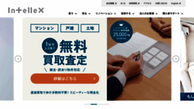 What Intellex.co.jp website looks like in 2024 