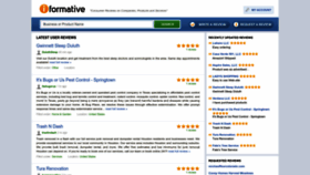 What Iformative.com website looks like in 2024 