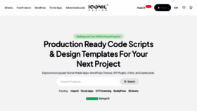 What Iqonic.design website looks like in 2024 
