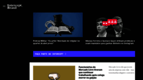 What Intercept.com.br website looks like in 2024 