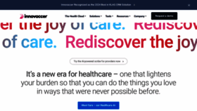 What Innovaccer.com website looks like in 2024 