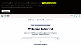 What It.scribd.com website looks like in 2024 