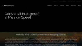 What Intermap.com website looks like in 2024 