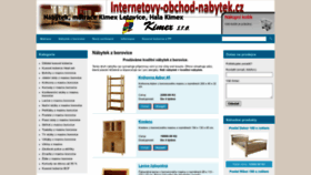 What Internetovy-obchod-nabytek.cz website looks like in 2024 