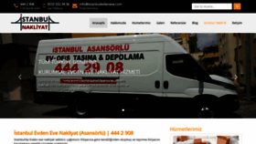 What Istanbulevdeneve.com website looks like in 2024 